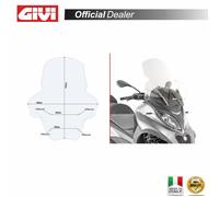 GIVI D5613ST Pare-Brise Haut Transparent MP3 Sport Business 400 2018-2021