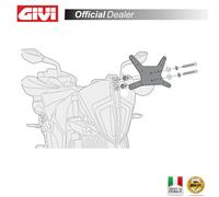 GIVI D7711KIT Set De Supports Pour Fixation Pare-Brise 7710DT 7710D 390 Adventur
