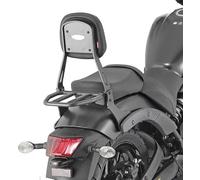 Givi - Dossier spécifique noir avec porte-paquet