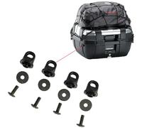 Givi E125 Kit de 4 anneaux pour ancre filet élastique T10N sur TREKKER