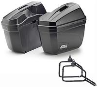 givi e22n valises laterales + supports compatible avec honda cbf 1000 / abs 2006 2007 2008 2009 mototopgun