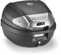 Givi E300, topcase Monolock Noir/Argent Noir/Argent