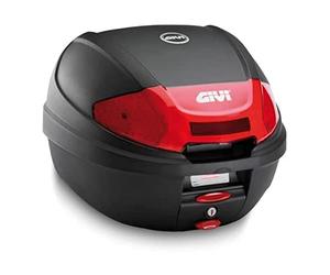 Givi E300N2 Monolock Topcase avec une Plaque, Noir Matt