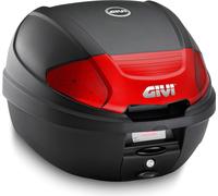 GIVI E300N2B valise top monolock noir rouge 30L