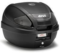 givi e300nt2 top case + support compatible avec yamaha x-max 125-250 2014 2015 2016 2017 mototopgun