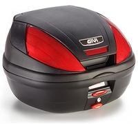 givi e370n top case + support compatible avec yamaha tricity 125-155 2014 2015 2016 2017 2018 2019 2020 2021 2022 mototopgun