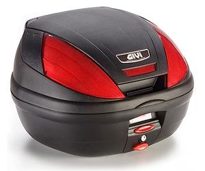 givi e370n top case + support compatible avec yamaha tricity 125-155 2014 2015 2016 2017 2018 2019 2020 2021 2022 mototopgun