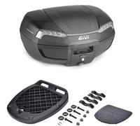 GIVI E46NT2 Monolock Topcase Coffre de moto et bagages avec plaque de fixation y compris Riviera Motorrad