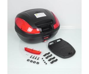 Givi E470NS Simply III Monolock Topcase avec une Plaque sans Couverture