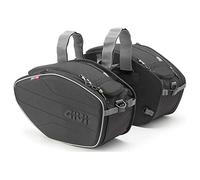 Givi Easy Bag Sac. Cavalières 30 Litres Extensibles, pour motos sportives, noir noir