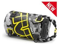 GIVI EA114CM Sac De Selle Borsa Rullo Imperméable 30L Gris/Jaune