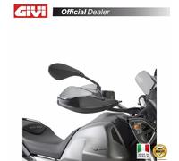 GIVI Plexiglas Teinté Déflecteur de Vent Protège-Main Moto Guzzi V85 TT (19-21)