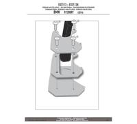 GIVI ES5113 Extension De Base Pour Support Latéral En Inox Et Aluminium