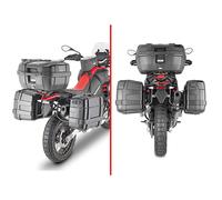 Givi Support valises latérales Monokey PLO6710MK One-Fit pour Aprilia Tuareg 660 21-24 Argenté