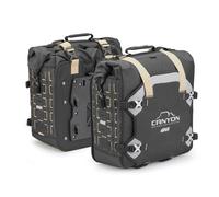 Givi Paire de sacs latéraux moto GRT709B Canyon – étanches, fixation Unifit 35+35 L