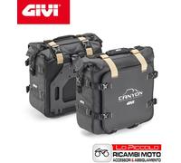GIVI GRT720B Paire De Sacs Latéraux 25+25 Litres Waterproof Monokey Moto Enduro