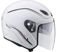 Givi H206FB91058 HPS 20.6 Jet Casque Fibre de Verre J2, Blanc Décor, Taille XS