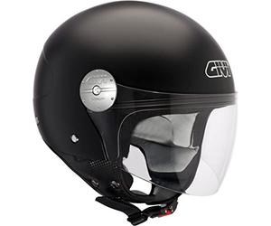 Givi HPS 10.7 Mini Jet Casque, Noir Matt, Taille XL