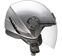 Givi HPS 104 Demi Jet Casque, Argent Laqué, Taille XL