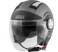Givi HPS 11.1 Air demi Jet Casque, Titan Matt, Taille L