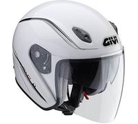 Givi HPS 20.6 Jet Casque Fibre de Verre, Blanc, Taille XS