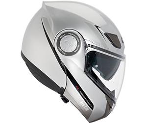 Givi HPS HX08 X-Modulable Casque Pliable, Argent Grafic, Taille S
