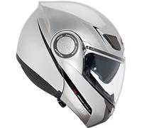 Givi HPS HX08 X-Modulable Casque Pliable, Argent Grafic, Taille XL