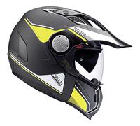 Givi HPS X01D Casque Intégral Tourer, Noir Matt Neon Jaune, Taille L