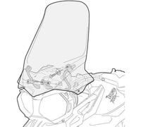 Givi Kit Spoiler D6401KIT pour Triumph 800 Tiger 2011-2017 supports pour pare-brise 6401DT