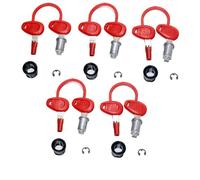 Jeu de serrures GiVi à blocage identique 5 tours E21 / E260 / E350 / E360 / E41 / V46 / E460 / E50