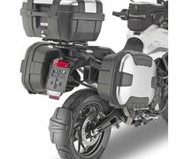 Givi Kit d'adaptation valises latérales Triumph Tiger 900 2024 One-fit Monokey® Plo6425mk Argenté
