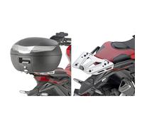 Givi Support top-case 1156FZ Honda X-ADV 750 – Monokey/Monolock, sans plaque – Noir/Argenté