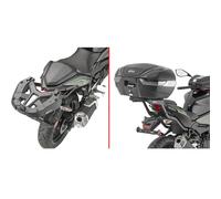 Givi Support de topcase SR4136 pour Kawasaki Z500 (2024) - Argenté