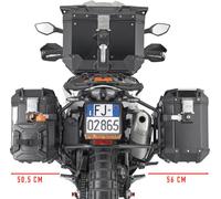 Givi One-Fit PLO_ _ _CAM, sideframes Monokey Cam-Side