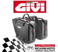 Givi Paire Sacoches Latérales Souple GRT718/15 + 15 Litres Avec Sangles Fixation