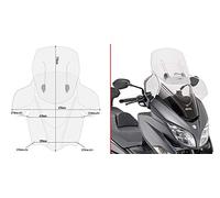 GIVI PARABR. Airflow Coulissant Suzuki BURGMA