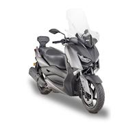 GIVI Pare-Brise Transparent 555 mm de Hauteur, 640 mm de Large, pour Yamaha X-Max 300 (17-21), X-Max 125/400 (18-21)