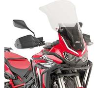 Givi Pare-brise D1179STG transparent, 440 mm x 450 mm, avec ABE38743 pour Honda CRF1100L Africa Twin (20>22)
