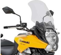 Givi Pare-brise D410STG transparent, 480mm x 370 mm de large pour Kawasaki Versys 650 (10>14), avec ABE