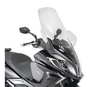 Givi Pare-brise D6107STG, transparent, 750x635 mm pour Kymco Downtown ABS 125i-350i (15>22) avec ABE