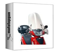 givi Pare-Brise incolore 137a + Support Compatible avec kymco People s 50-125-200 2005 2006 2007 2008 2009 2010 2011 2012 2013 2014 2015 mototopgun 137a + a137a