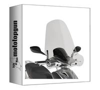 givi Pare-Brise incolore 441a + Support Compatible avec kymco Agility s 125 2022 2023 2024 mototopgun 441a + a6119a