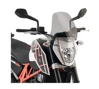 Givi Bulle 245a pour KTM Duke 690 / Suzuki GSR 600 / Yamaha MT-03 660 Noir