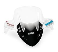 GIVI Pare-Brise Transparent 555 mm de Hauteur, 640 mm de Large, pour Yamaha X-Max 300 (17-21), X-Max 125/400 (18-21)