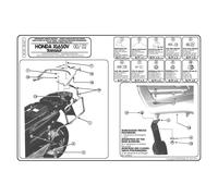 GIVI PL167 Supports Latéraux Spécifiques Pour Valises Monokey