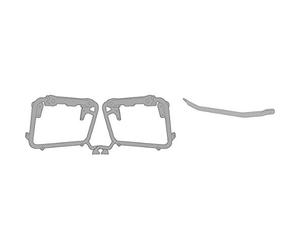 Givi Pl3112Cam Monokey Cadres latéraux pour Suzuki V-Strom 650 et 650XT 17-'19 pour valises latérales Trekker Outback