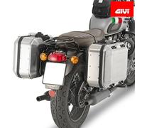 GIVI Porte-Valise latérale Tube en Acier Noir