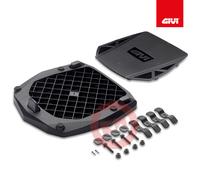 Givi Porte-bagages Monokey universel pour Kawasaki Versys‑X 300 et Benelli TRK502 Noir