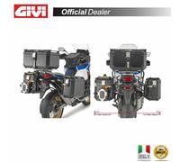 Givi Jeu de supports Monokey Cam-side PLO1178CAM pour Honda CRF1100L Africa Twin A.S. 20 Noir