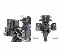 Givi Porte-bagages latéral Monokey CAM PLO7713CAM pour KTM - Argenté
